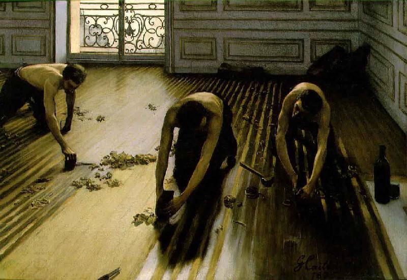 Gustave Caillebotte Les raboteurs de parquet